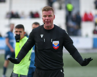 Максим Чембулатов – главный арбитр матча «Новосибирск» vs «Уфа»