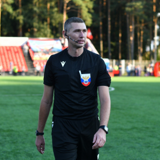 Андрей Зубов — главный арбитр матча «Уфа» vs «Ротор»