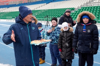Ученики коррекционной школы-интерната №59 посетили тренировку ФК «Уфа»